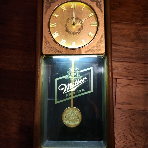 Miller High Life Wall Decor Vintage Miller High Life Clock Poshmark